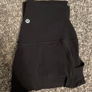 Lululemon black align leggings with pockets!